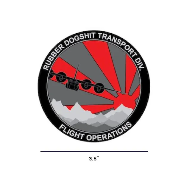 Rubber Dogsh#t Transport Div Decal