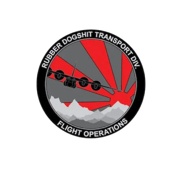 Rubber Dogsh#t Transport Div Decal