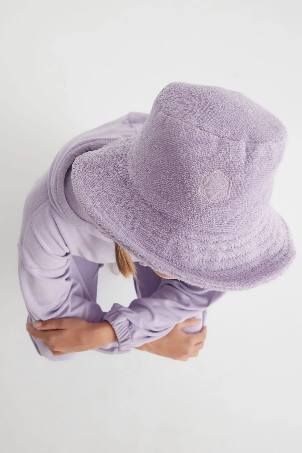Soli Terry Bucket Hat Lavender