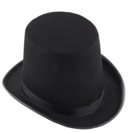 Top Hat Felt Hat Performance Magician Lincoln Hat Black Top Hat