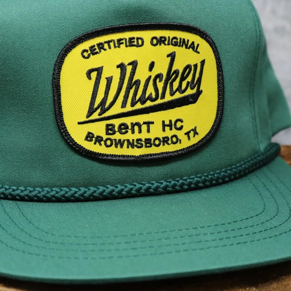 WHISKEY BENT HAT CO. Certified Original Whiskey Bent Patch Adjustable Snapback Hat