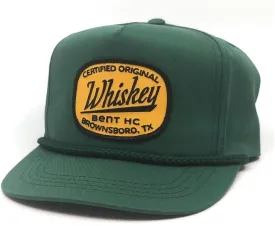 WHISKEY BENT HAT CO. Certified Original Whiskey Bent Patch Adjustable Snapback Hat