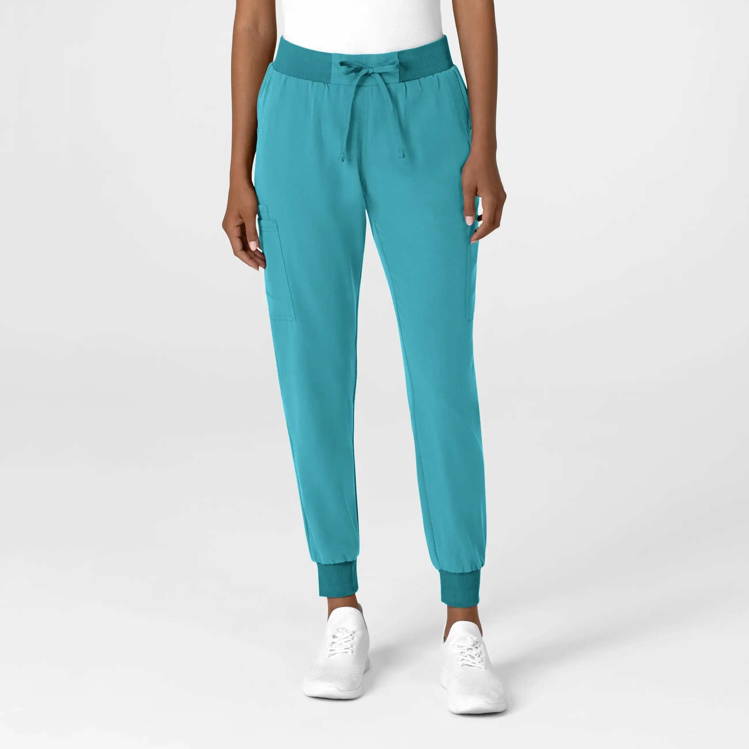 Wink Women's Jogger Utility Scrub Pant - Teal