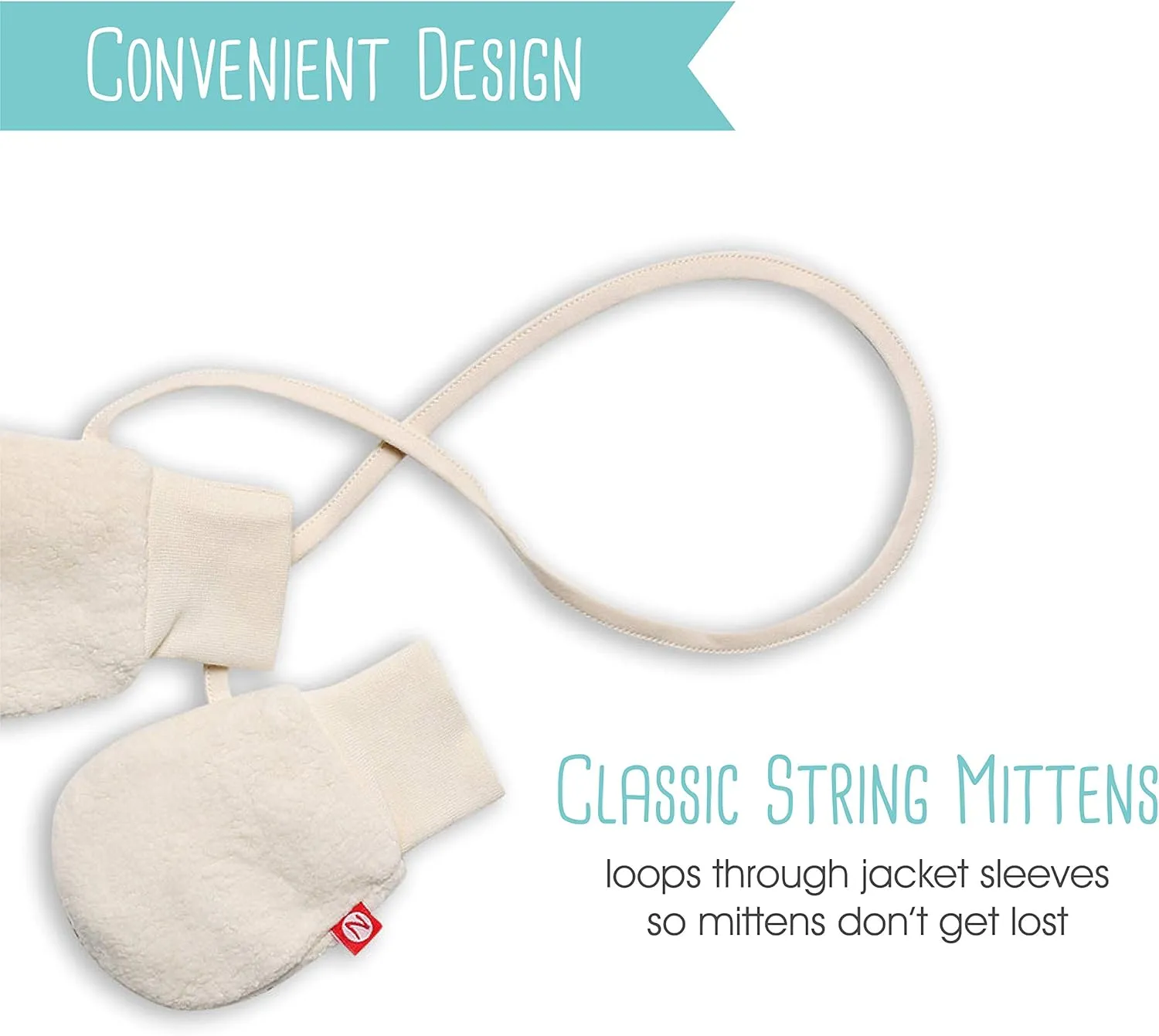 Zutano Baby Boys' Fleece Mittens